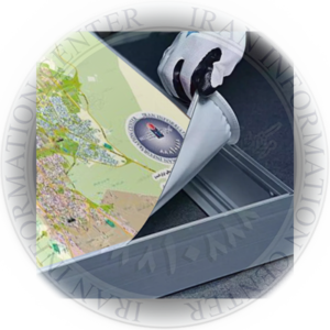 تابلو نقشه فلکسی بک لایت