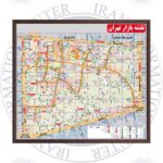 نقشه بازار بزرگ تهران - نقشه بازار