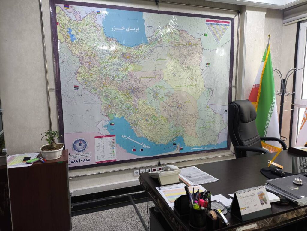 نقشه ایران - نقشه راه های ایران